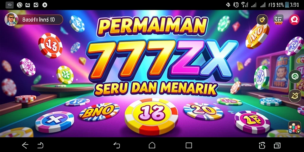Gameplay seru di 777ZX dengan Bingo yang mengasyikan.