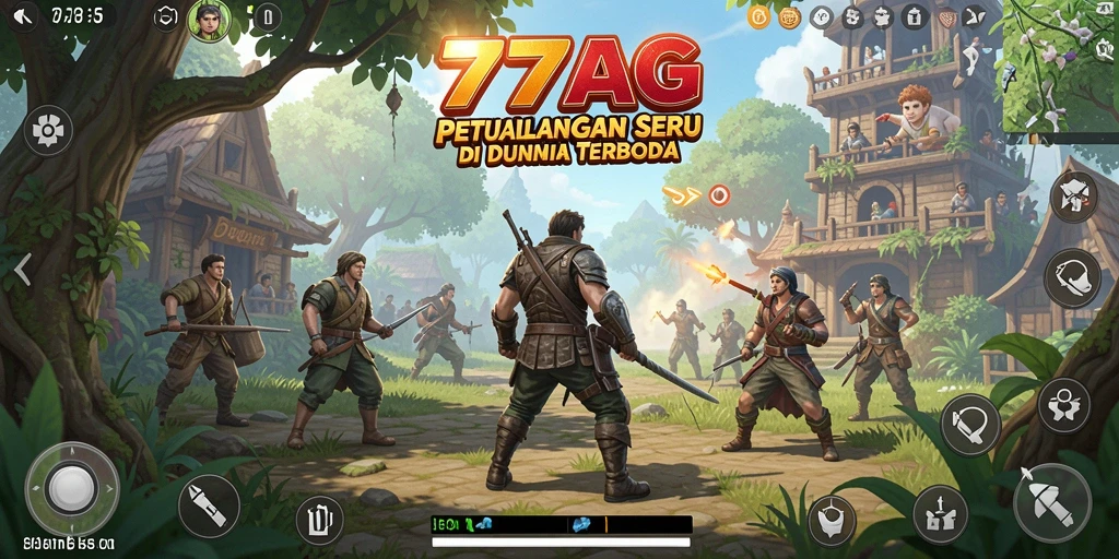 Gameplay Open World seru di 77AG dengan eksplorasi dan interaksi yang menarik.