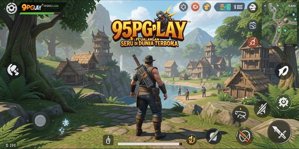 Screenshot gameplay seru di dunia terbuka 95PGPLAY.