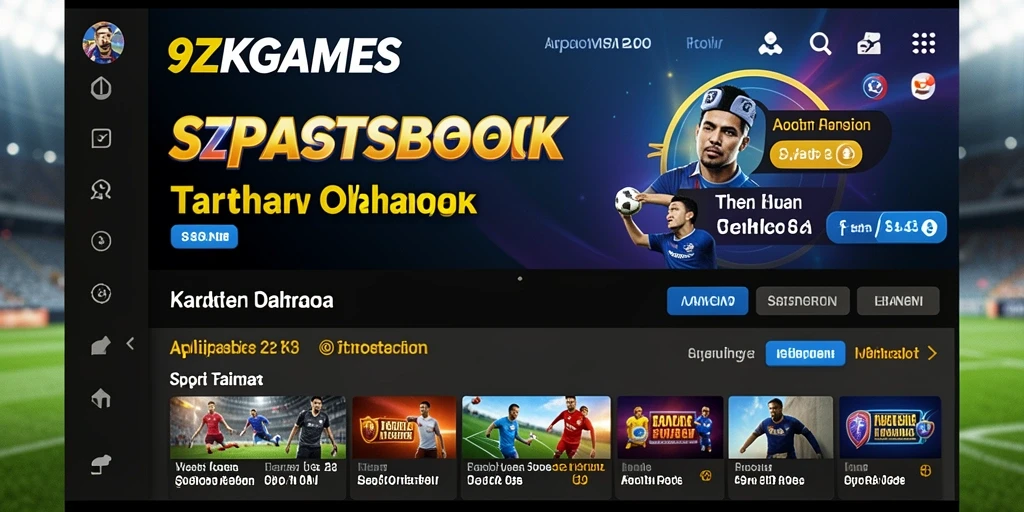 Tampilan antarmuka 9ZKGAMES yang menarik dan fungsional dalam taruhan.