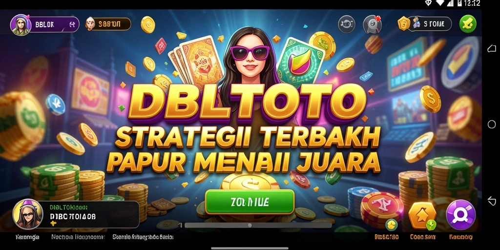 Tampilan gameplay DBLTOTO yang menarik dan mendebarkan.