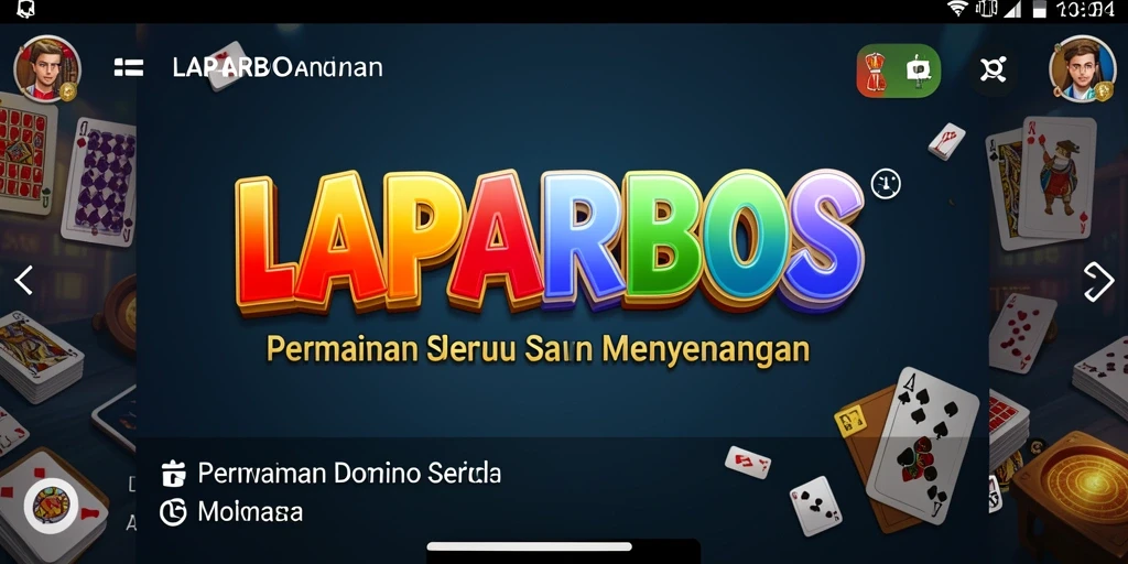 Tampilan gameplay seru dalam aplikasi LAPARBOS yang mengasyikkan.