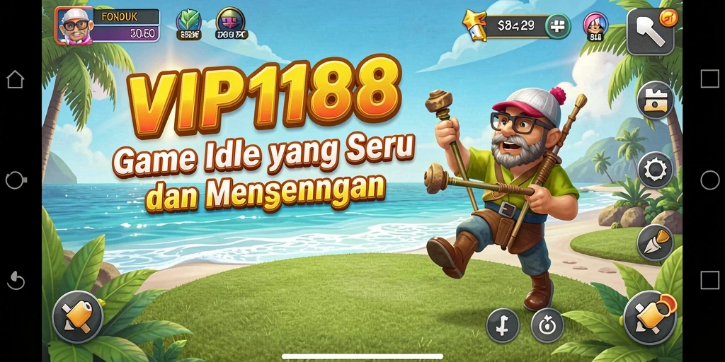Tampilan gameplay menarik dan interaktif dari VIP188.
